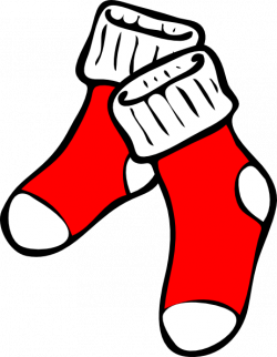 Red Socks Clip Art at Clker.com - vector clip art online ...