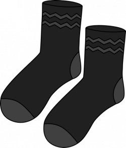 Pair of Black Socks | Printable Magnets or Scrap Book ...