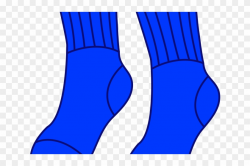 Socks Clipart Blue Slipper - Socks Clipart Blue Slipper ...