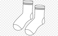 Socks PNG Black And White Sock Clothing Clipart download ...