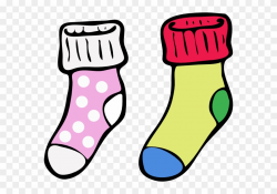 Colouring Pictures Of Socks Clipart (#316468) - PinClipart