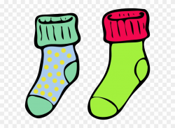 Image Freeuse Stock Crazy Sock Clipart - Socks Black And ...
