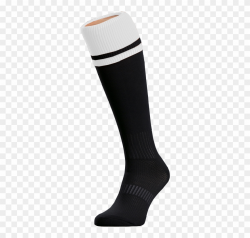 Black/white Contrast Referee Sock - Blue And White Football ...