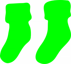 Green Socks Clip Art at Clker.com - vector clip art online, royalty ...