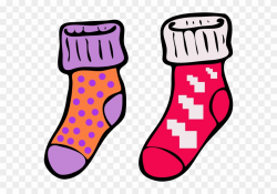 Sock Clipart Sock Clip Art - Colouring Pictures Of Socks ...