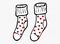 Sock Clipart - Polka Dot Socks Clipart, Cliparts & Cartoons ...