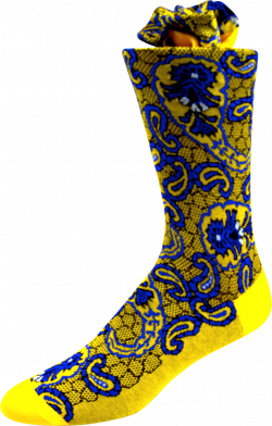 Golden Sea Men's Socks