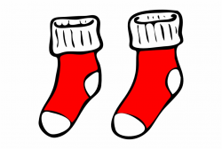 Free Sock Clipart Black And White, Download Free Clip Art ...