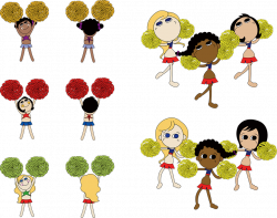 Collection of Animated Cheerleading Clipart | Buy any image and use ...