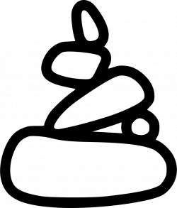 Stones Zen Meditation Balance Hobby Svg Png Icon Free Download ...