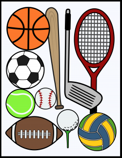 Sports Clip Art for Commercial Use (PDF and PNG) | Clip Art ...