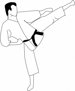 Karate Kick Clipart | i2Clipart - Royalty Free Public Domain Clipart