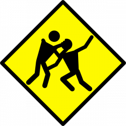 Zombie Warning Road Sign Clip Art at Clker.com - vector clip art ...