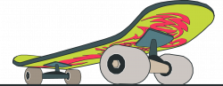 Skateboard clip art - WikiClipArt