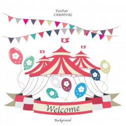 Carnival Background, Background, Funfair, Holiday PNG and Vector for ...