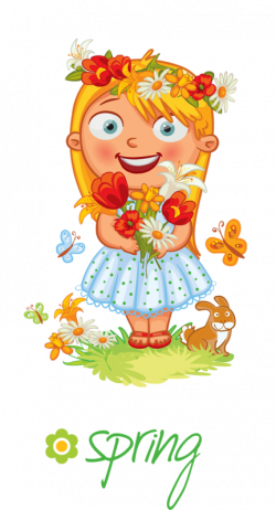 7.png | Clip art, Spring and School
