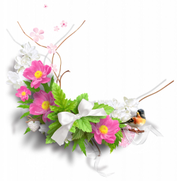 Spring Decoration PNG Clipart Picture | Beautiful Flowers2D 3D By ...