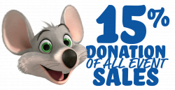 Thanks to All the Families At Chuck E. Cheese's School Fundraising ...