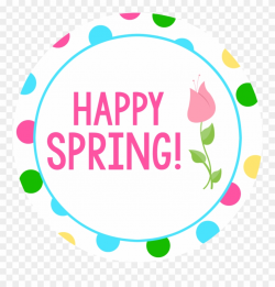 Happy Spring & Easter Tags - Happy Thoughts Clipart (#751162 ...