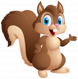Cute Squirrel Cartoon PNG Clipart Image | Gallery Yopriceville ...