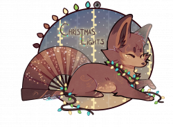 Advent Calendar day 22: Christmas Lights by Belliko-art on DeviantArt