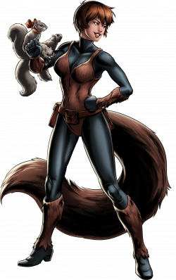 Squirrel Girl usually has one squirrel with whom she develops a ...