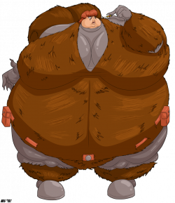 Fat Squirrel Girl by AlanES on DeviantArt