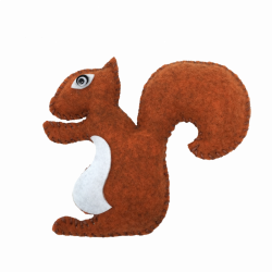 Kids Sewing Kit - Nutmeg the Squirrel- The Crafty Kit Company