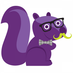 Esteban, the Purple Squirrel on Behance
