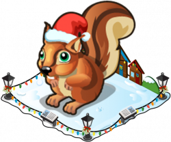 Christmas Village Squirrel | Tiny Zoo Wiki | FANDOM powered by Wikia