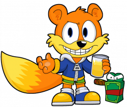 Conker the Squirrel by The-Driz on DeviantArt