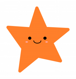 Star clipart orange - Pencil and in color star clipart orange