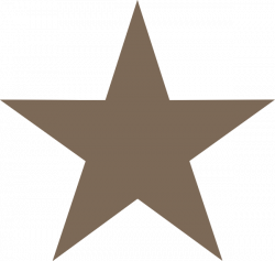 Brown Star Star Clip Art at Clker.com - vector clip art online ...