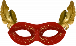 Red Carnival Mask PNG Clip Art | Gallery Yopriceville - High ...