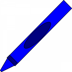 Totetude Blue Crayon Clip Art at Clker.com - vector clip art online ...