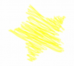 Crayon Drawing Pencil Crayola Art - Drawn Yellow Star Png ...