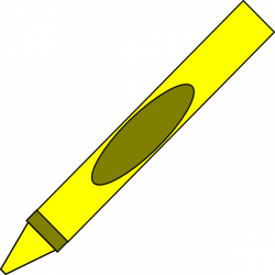 Totetude Yellow Crayon Clip Art at Clker.com - vector clip art ...