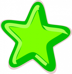 Green Star Clip Art at Clker.com - vector clip art online, royalty ...