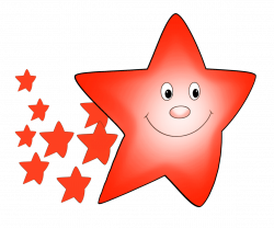 Stars clipart comet - Pencil and in color stars clipart comet