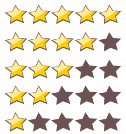 Clipart - 5-Star Rating System