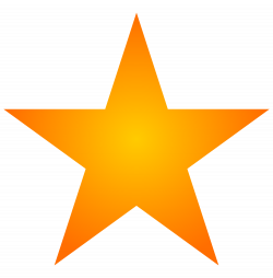 Download Png Image Star Orange Color