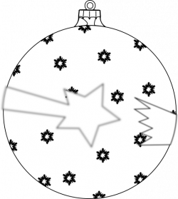 Shooting Star Ornament Outline Clip Art at Clker.com - vector clip ...