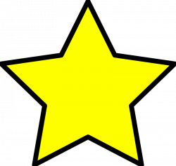 Clipart - Yellow star
