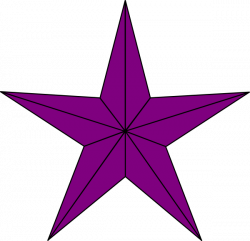 Purple Lined Star Clip Art at Clker.com - vector clip art online ...