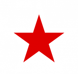 Red Star Transparent PNG Image | Web Icons PNG