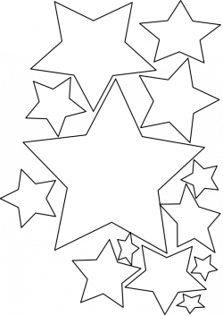 Free Star Line Art, Download Free Clip Art, Free Clip Art on Clipart ...