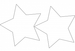 Large Star Template - ClipArt Best | Stars | Pinterest | Star ...