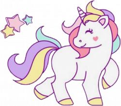 unicorn star cute kawaii adorable love heartfreetoedit...