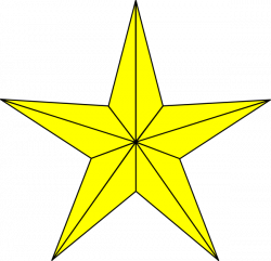 Image of Yellow Stars Clipart #13866, Yellow Stars Clipart - Clipartoons