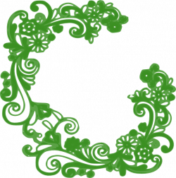 Decorative Wreath 2 Clip Art at Clker.com - vector clip art online ...